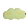 NJIEzhao Eye Mask for Sleeping Sleeping Blindfold 3D Cloud Cartoon Cloud Eye Mask Cute Eyelashes Sleep Shade Eyepatch Sleeping Aid Eye Shade Cover(Green) view 1
