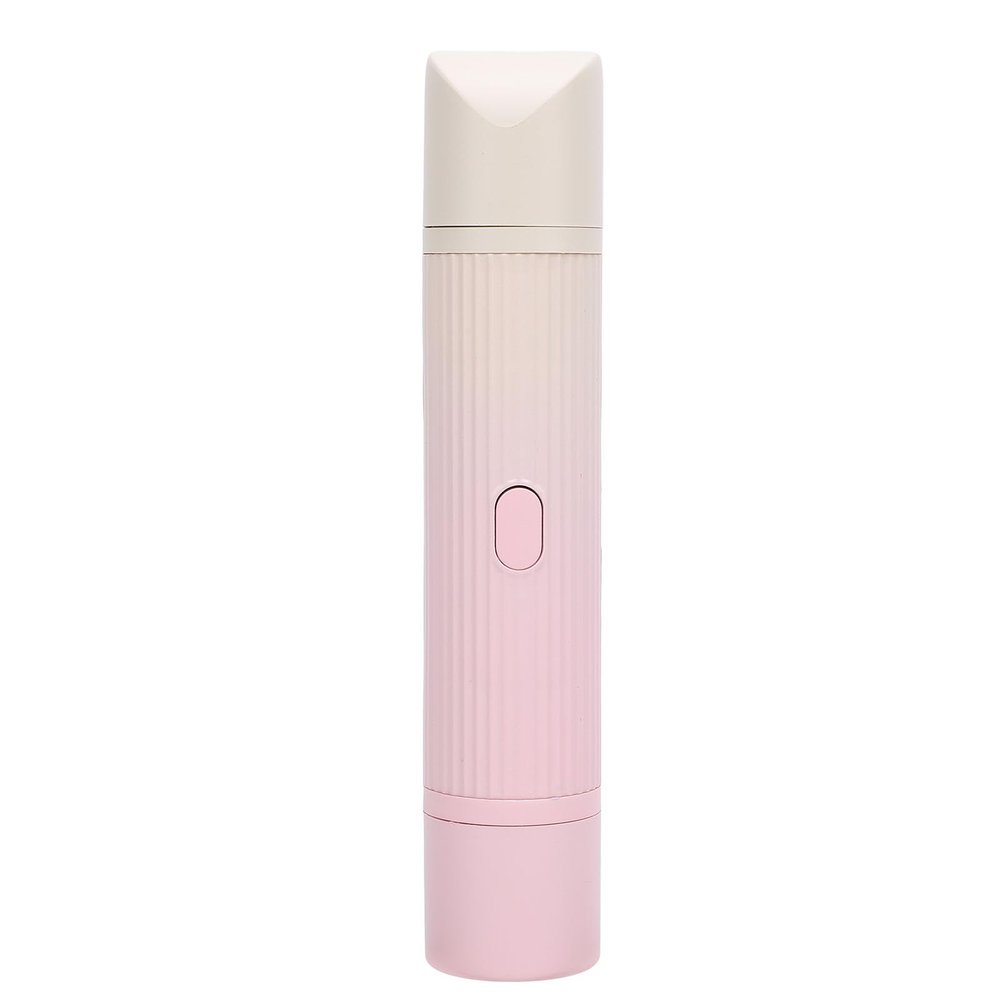 Brrnoo Women's Electric Trimmer 2 in 1 Pubic Hair Trimmer for Women Dual Head Female Body Hair Trimmer Rechargeable Electric Lady Clipper for Legs Underarm Lip Hair