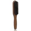 Beard Brush, 100% Real Wild Boar Bristle Walnut Wood Beard & Mustache Comb Brush for Mens Beard Grooming and Care, Gift for Men to Straighten and Promote Beard Growth view 1
