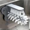 Nsssunnre Water Bottle Cleaner Glass Washer Brush Cup Washer Brush with Suction Base Bristle Brush for Beer Cup Red Wine Glass view 3