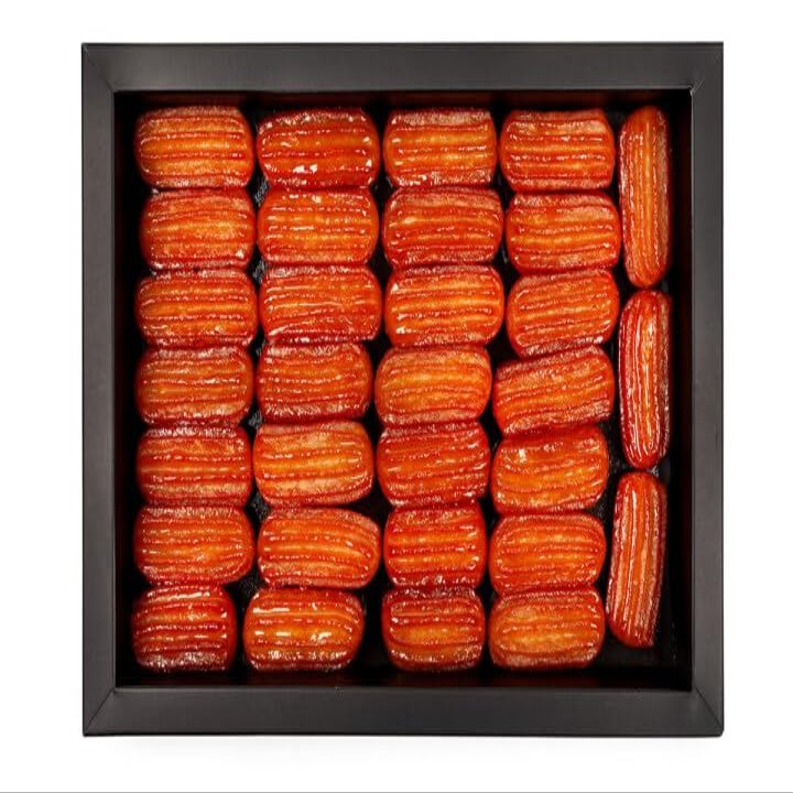 Bamia Syrup Sweets - Authentic Middle Eastern Delights | Chewy, Sweet, and Flavorful Treats | Perfect for Gifting, Celebrations, and Everyday Indulgence | 600g of Pure Sweetness!