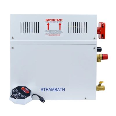 Bathroom Sauna Machine Steam Generator Sauna Bath Steam Machine 3KW/4.5KW Sauna Generator SPA Machine with Digital Controller for Shower in Home Steam Room Shower(4.5KW220)