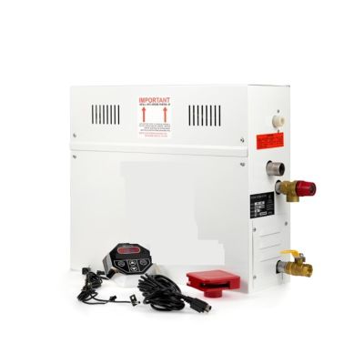 Bathroom Sauna Machine Steam Generator Commercial Electric Heating Steam Machine Fully Automatic Household Wet Steam Sauna Equipment for Shower in Home Steam Room Shower(ST-135A,21KW)