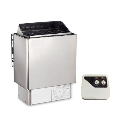 Bathroom Sauna Machine 3KW/4.5W/6KW/9KW Sauna Heater Sauna Steam Generator Home Use Heating Furnace Room Dry Equipment with Digital Controller for Shower in Home Steam Room Shower(9KW)
