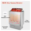 Bathroom Sauna Machine 3KW/4.5W/6KW/9KW Sauna Heater Sauna Steam Generator Home Use Heating Furnace Room Dry Equipment with Digital Controller for Shower in Home Steam Room Shower(9KW) view 2