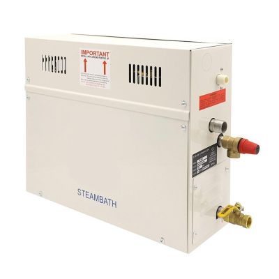 Bathroom Sauna Machine Steam Generator 6/7/8/9KW Home Steam Maker Machine Sauna Bath SPA Steam Shower Digital Controller Mist Making Machine for Shower in Home Steam Room Shower(8KW 380)