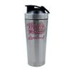 Giftme World's Best Landlord, 500ml Aluminium Shaker Bottle for Supplement Shakes (Silver) view 1