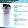 Giftme World's Best Landlord, 500ml Aluminium Shaker Bottle for Supplement Shakes (White) view 4