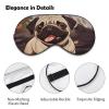 Cute Pug Sleep Mask Eye Mask Eye Masks for Sleep Sleep Masks for Women Men Travel Eye Mask Adjustable Sleeping Mask Sleep Mask Blackout Cute Sleep Mask view 3