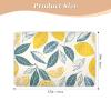 Lemon Section Diagram Design Extra Large Resuable Potty Training Pad Soft Absorbent Potty Training Mattress Pad Non-Slip Toddler Bedding Products for Toddler Kids, 52" L x 34" W view 2