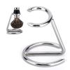 BSTCAR Shaving Brush Stand Shave Brush Holder Stainless Steel Metal Shaver Hanger Razors Storage Shave Brush Holder for Men view 1