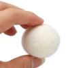 Kuuleyn 6 Pcs Wool Drying Balls Reduce Static Electricity Laundry Wool Balls Wool Laundry Balls Laundry Drying Balls (5cm) view 4