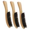 DECOMELODY 3pcs Boar Bristle Beard Brush for Men Long Handle Beard Cleaning Brush for Men Assorted style view 1