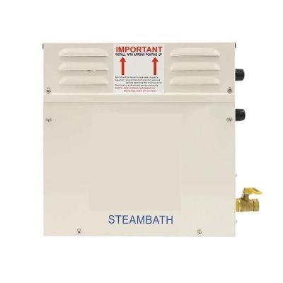 Bathroom Sauna Machine 4.5KW Steam Generator for Shower Home Steam Machine Sauna Equipment Sauna Bath SPA Steam Shower with Digital Controller for Shower in Home Steam Room Shower(ST45 4.5KW)