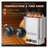 Bathroom Sauna Machine 8KW Stainless Steel Inner Controller Sauna Stove Dry Steam Spa Electric Mini Sauna Heater for Shower in Home Steam Room Shower view 4