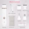 4-in-1 Facial Hair Removal for Women, Electric Painless Shaver, USB Rechargeable, Lip Chin Cheek Trimmer view 2