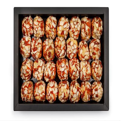 Baklava Box Maamoul Dates Almond (850g) - Authentic Middle Eastern Cookies | Soft, Nutty, and Delicious | Perfect for Gifting, Celebrations, or Everyday Indulgence | Traditional Flavor!