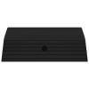 Brokky 150976 Bridge Threshold Ramp 49x40x8 cm Rubber Rubber Threshold Ramp,Self Adhesive Door Floor Transition Strip,Flooring Threshold Ramp Reducer,Door Strip Trim Bar for Carpet Threshold Transitio view 4