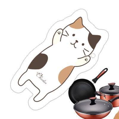 Cat Sponge Cat Shape Sponge Cartoon Washing Up Sponge Wood Pulp Cellulose Sponge Soft Non Scratch Scouring Pad Kitchen Scrubber Sponge for Dishwashing Kitchen Household