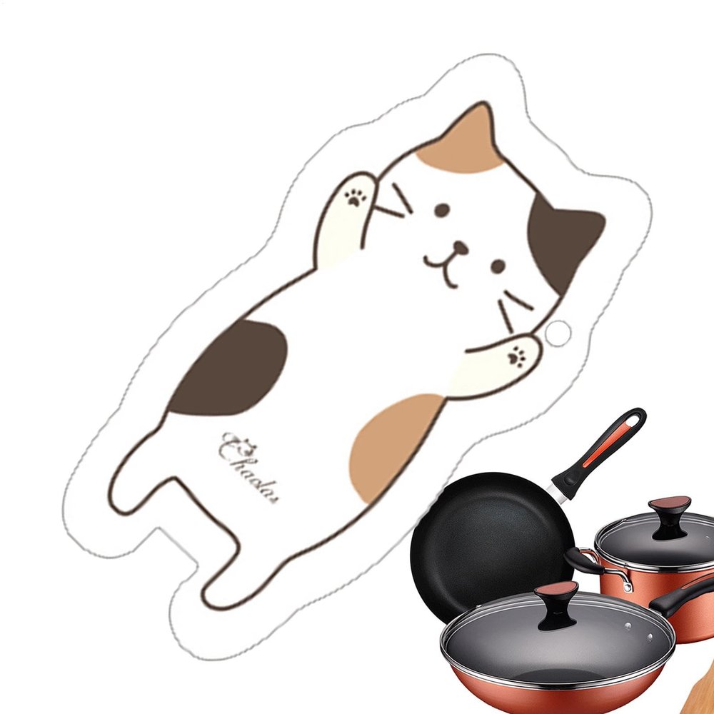 Cat Sponge Cat Shape Sponge Cartoon Washing Up Sponge Wood Pulp Cellulose Sponge Soft Non Scratch Scouring Pad Kitchen Scrubber Sponge for Dishwashing Kitchen Household