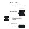 Nsssunnre Stethoscope Box Portable Waterproof Carrying Case Storage Box Medical Storage Bag with EVA Insert A view 4