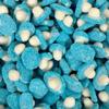 Fizzy Blue Mushrooms XL Victorian Sweet Shop Gift Jar by The Gourmet Sweet Company view 1