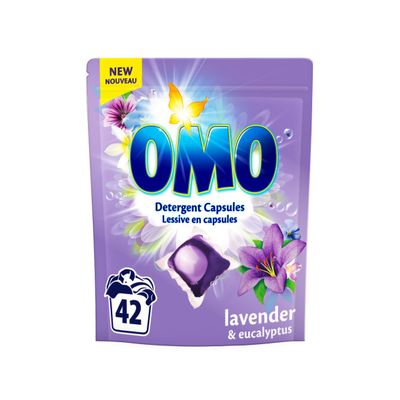 Omo - Wascapsules - Lavendel - 42st