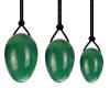 3Pcs/Set Natural Rose Quartz Yoni Egg Set Women Kegel Exercise Jade Egg Ball Kegel Egg with Box-Obsidian no Box view 4