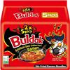 Bulldak 2x Spicy Hot Chicken Flavour Ramen Noodles - 140g (Pack of 5) | Double the Heat, Double the Challenge! | Authentic Korean Flavor | Thick & Chewy Noodles | Quick & Easy view 1