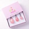 3pc Natural Jade Yoni Massager Women Yoni Eggs Jade Balls Kegel Exerciser-Rose Quartz view 4