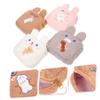 KOMBIUDA 4pcs Adorable Sanitary Napkin Storage Bags Period Pad Bags Travel Menstrual Pad Makeup Storage view 3