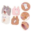 KOMBIUDA 4pcs Adorable Sanitary Napkin Storage Bags Period Pad Bags Travel Menstrual Pad Makeup Storage view 4