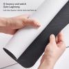 BAMFY Washing Machine Cover, Washer and Dryer Covers for The Top Creativity Marble Printing Front Load Protect Furniture Non-Slip Portable Top Cover for Laundry(50 * 50cm,L) view 2