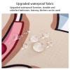 BAMFY Washer and Dryer Covers for The Top, Washing Machine Cover Universal Furniture Protect Portable Fridge Top Cover for Home Kitchen Dust Cover Decorate(65 * 170cm,C) view 3