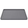 BAMFY Washer Dryer Countertop, Non-Slip Waterproof Silicone Washer and Dryer Covers for The Top, Universal Portable Front Load Protector Mat Washing Machine Cover(Grey,60 * 50cm)