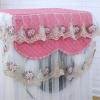 BAMFY Washing Machine Cover Universal Washer and Dryer Covers for The Top Portable Lace Furniture Protector Dust Cover for Front Load Laundry(Pink) view 4