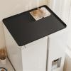 BAMFY Washer Dryer Countertop, Non-Slip Waterproof Silicone Washer and Dryer Covers for The Top, Universal Portable Front Load Protector Mat Washing Machine Cover(Grey,60 * 60cm) view 4