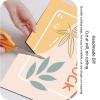 BAMFY Washer and Dryer Covers for The Top Portable Washing Machine Cover for Front Load Furniture Cover Printing Decorate Non-Slip Fridge Protector Mat(30 * 40cm,A) view 4