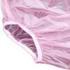 PVC Adult Pull on Plastic Pants,Reusable Nappies,Plastic Diaper Pants Cover,Wound Sealing Waterproof Pants,Rubber Incontinence Knickers, Anti-Side Leakage Safety Pants for Women C,XL view 3