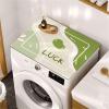 BAMFY Washer and Dryer Covers for The Top Portable Washing Machine Cover for Front Load Furniture Cover Printing Decorate Non-Slip Fridge Protector Mat(50 * 50cm,B)