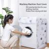BAMFY Washing Machine Cover for Top Load Universal Decorate Portable Waterproof Top Cover Washer and Dryer Covers for The Top Laundry(60 * 63 * 87,ROLLER_A) view 2