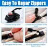 12 Pcs Beojonvy Zipper Sliders, Replacement Zipper Slider, Repair Kit for Zippers, Zipper, Removable Zip Pulls for Jackets, Bags, Suitcases, Jeans Clothing view 4
