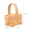 Alipis 20pcs Baskets Woven Chocolate Packaging for Boys and Girls Parties Crafts and Home Decor view 2