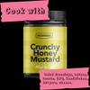 Crunchy Honey Mustard 1kg - Made in Scotland, Wholegrain,Honey-Infused Delight for Gourmet Cooking and Snacking. Similar to French Mustard. view 3