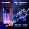 Daasigwaa Electric Protein Shaker Bottle, 25.4 Oz Pulse Blender Bottles For Protein Mixes, | Tritan | Bpa Free| Portable Mixer Cup, Rechargeable Shake Cups And Meal Replacement Shakes(Black) view 3