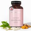 Neuaura Bloatburn Supplement Premium Made in the UK Bloating and Digestion Support, All-Natural Ingredients, 60 Capsules, 1 Month Supply for Menopause Wellness - Vegan & Gluten Free