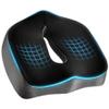 POOTACK Seat Cushions - Memory Foam Office Chair Cushion with Supportive Design, Non-Slip Car Seat Cushion Pad for Long Sitting, Gaming, Travel and Home Use view 1