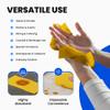 1000PK Yellow Paper Serviettes Soft Napkins 33x33cm 2PLY Kitchen Tissue Paper Disposable Tableware Parties Events Hotel Catering view 2