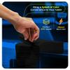 1000PK Black Paper Serviettes Soft Napkins 33x33cm 2PLY Kitchen Tissue Paper Disposable Tableware Parties Events Hotel Catering view 3