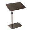 Medical Adjustable Overbed Bedside Table, Adjustable Tilt Overbed Bedside Table with Wheels, Mobile Standing Desk Laptop Computer Cart for Hospital and Home Use(Black) view 1